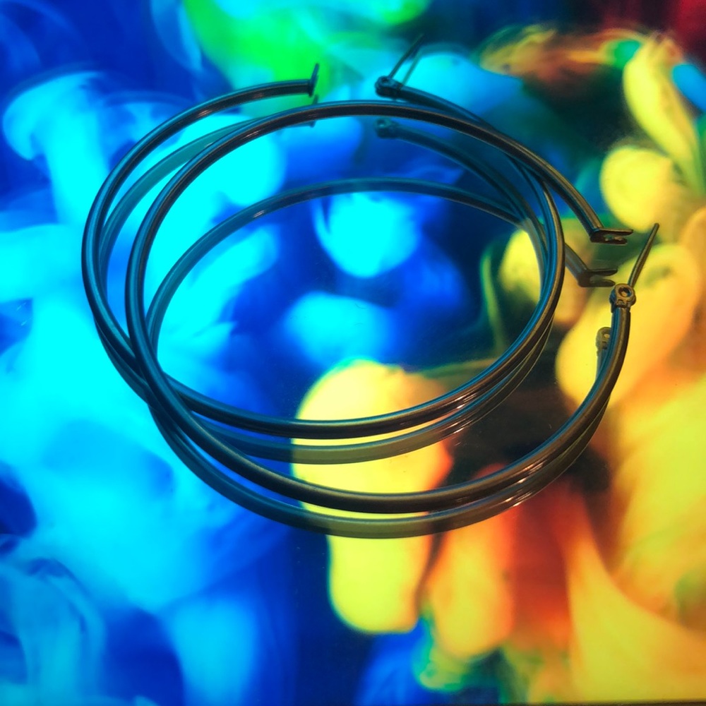 Large hoops Great quality